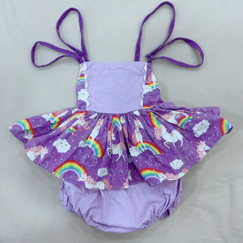 Ricrac&Ruffles (Kindilu) 包屁 6/9