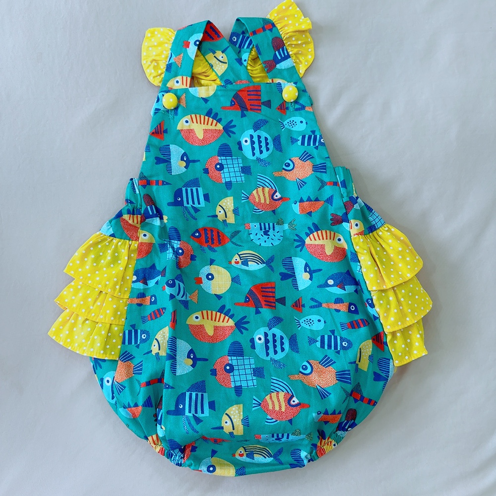 Ricrac&Ruffles (Kindilu) 包屁 12m