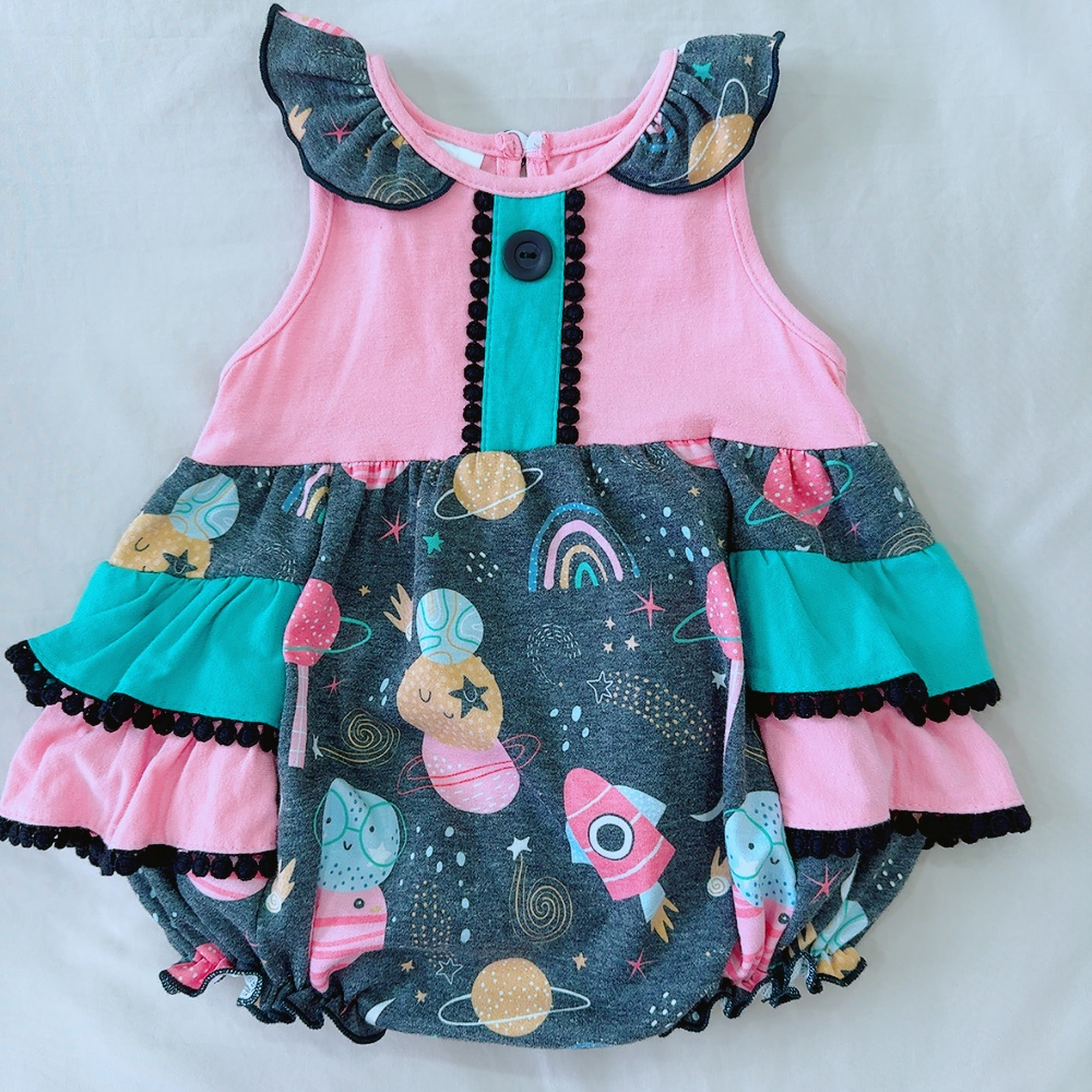 Ricrac&Ruffles (Kindilu) 包屁 12m