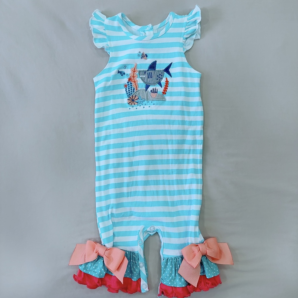 Ricrac&Ruffles (Kindilu) 包屁 6/9