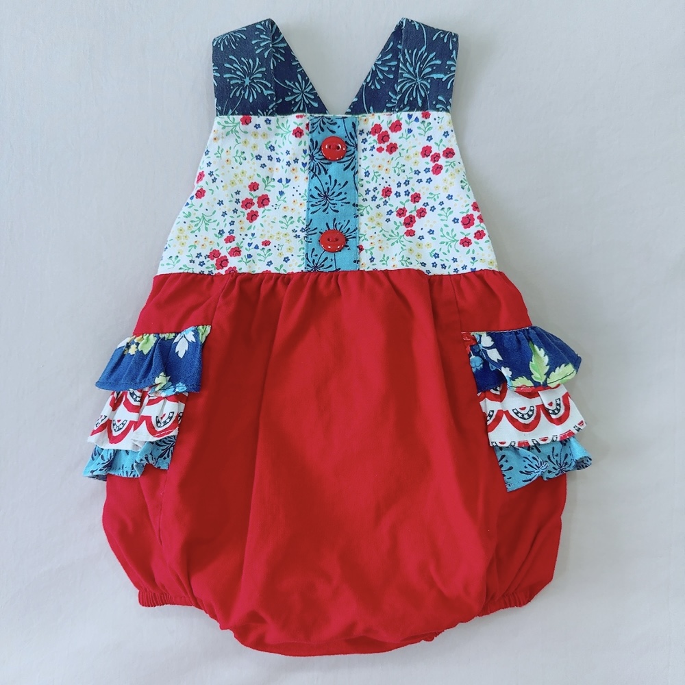 Ricrac&Ruffles (Kindilu) 包屁 6/9