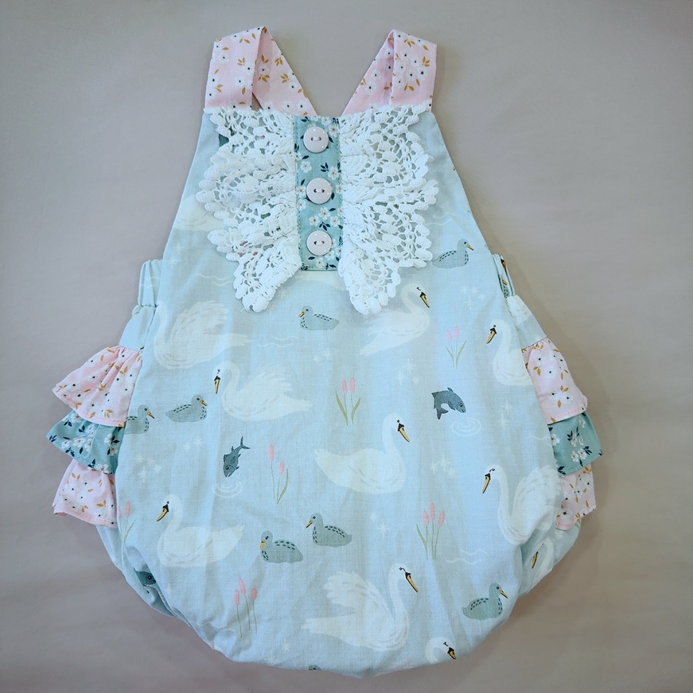 Ricrac&Ruffles (Kindilu) 包屁 6/9