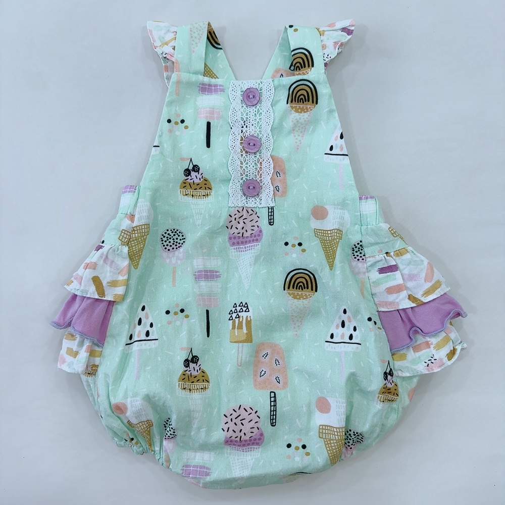Ricrac&Ruffles (Kindilu) 包屁 12m