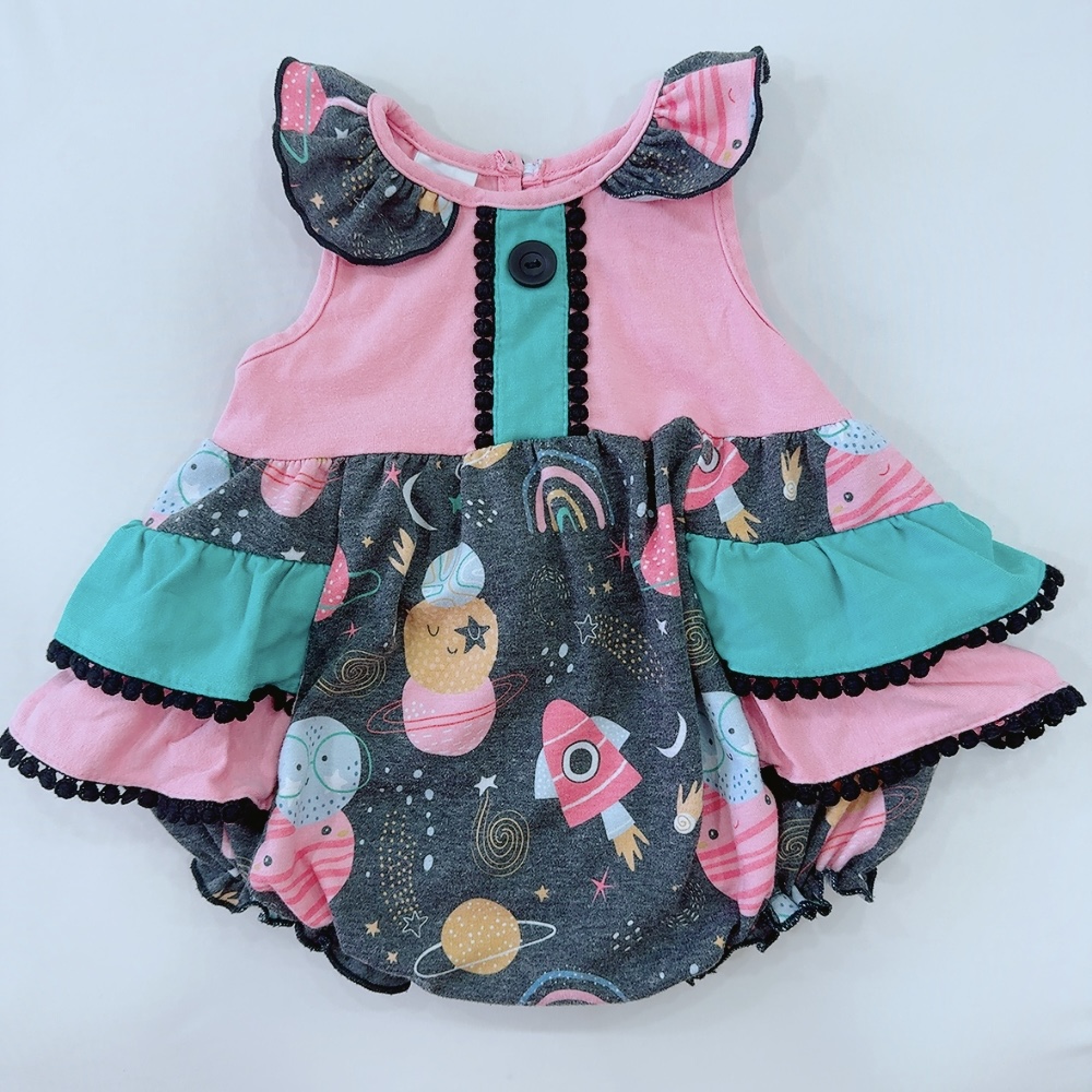 Ricrac&Ruffles (Kindilu) 包屁 12m