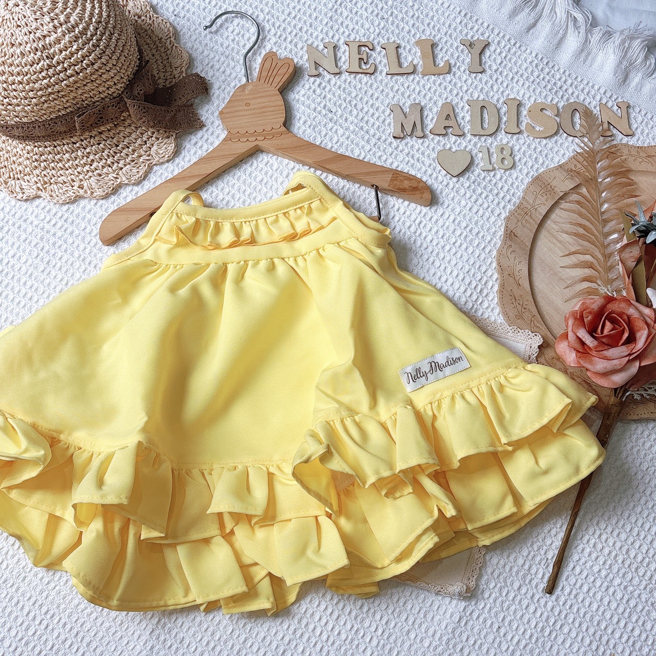 Nelly Madison 黃色貝兒 18m