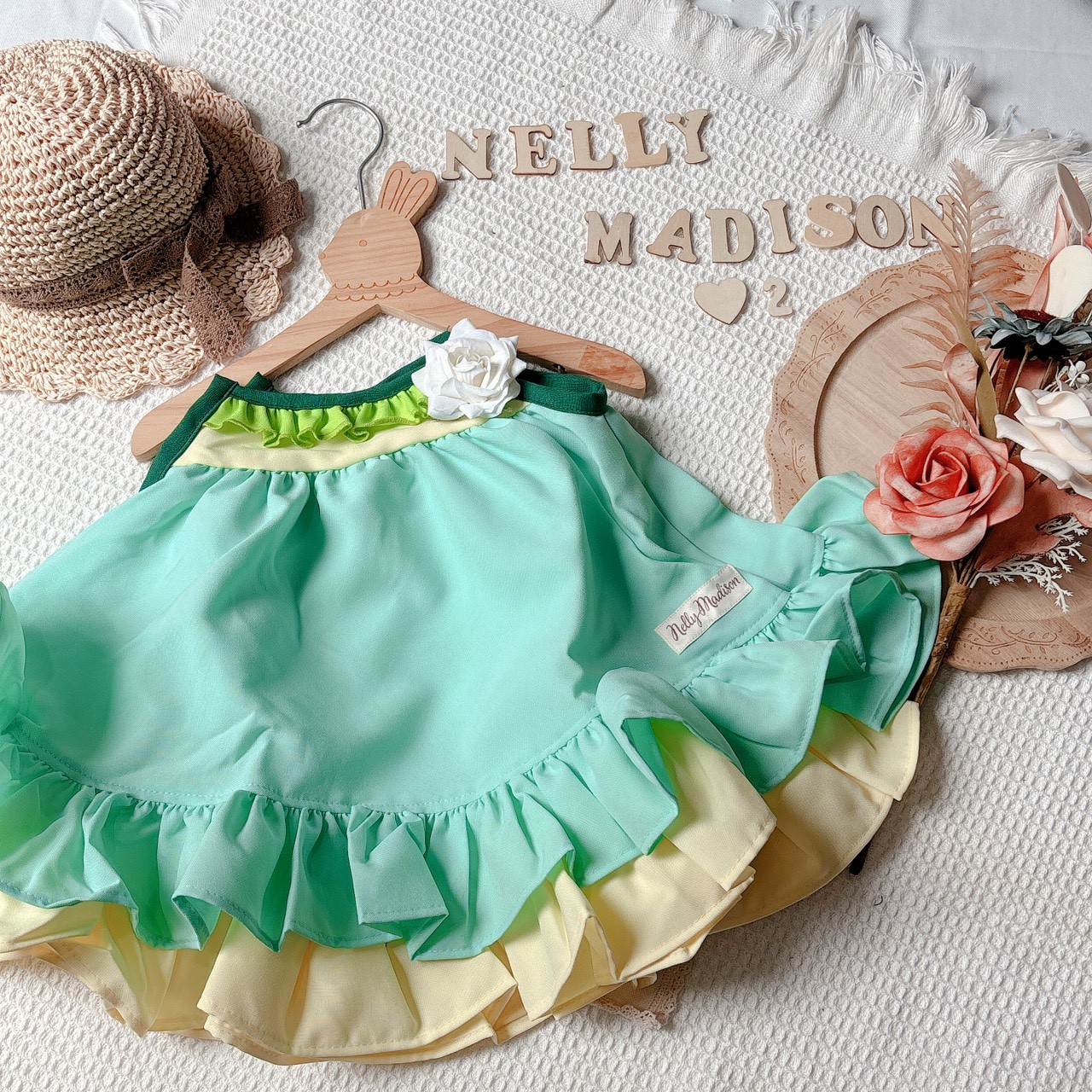 Nelly Madison 蒂安娜漢娜洋裝。限量60件~ 2T