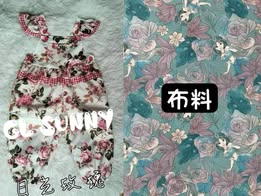GL_sunny 6月預購GLSS家飛袖吊帶褲-茉莉公主 24m